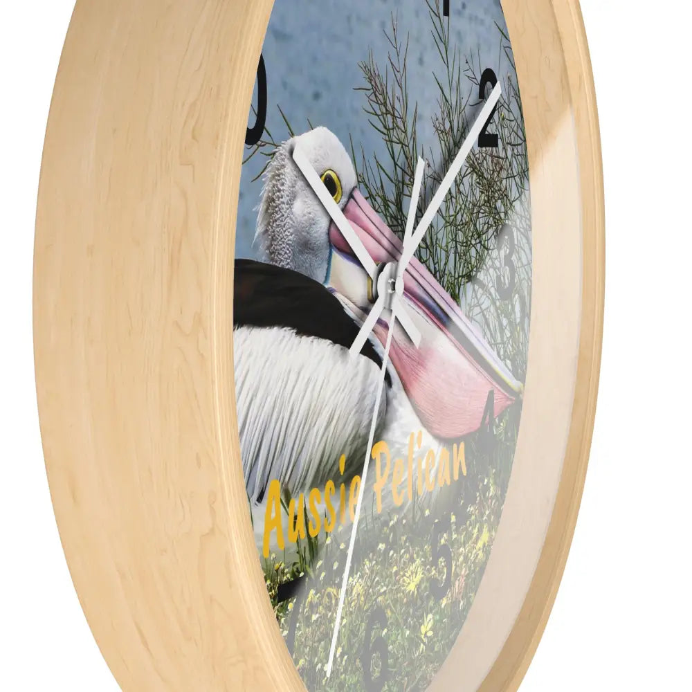 Aussie Pelican Wall Clock