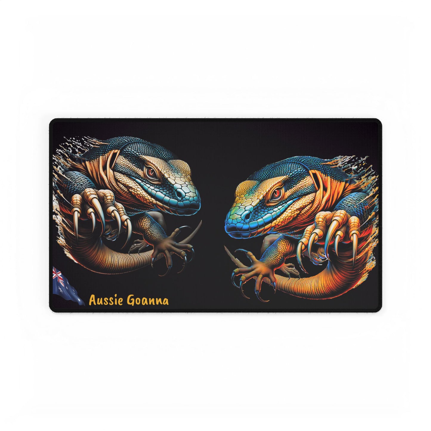 Aussie Goanna Desk Mat