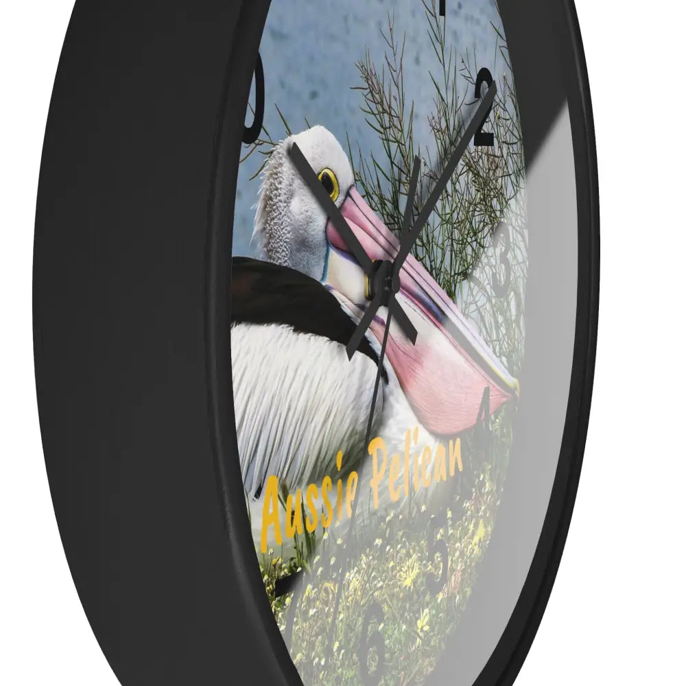 Aussie Pelican Wall Clock