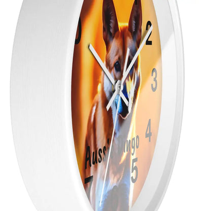 Aussie Dingo Wall Clock