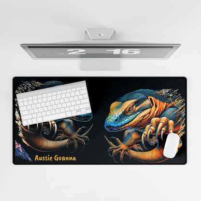 Aussie Goanna Desk Mat