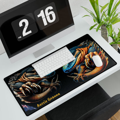 Aussie Goanna Desk Mat