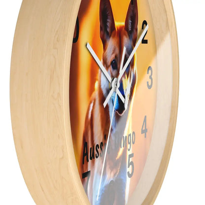 Aussie Dingo Wall Clock