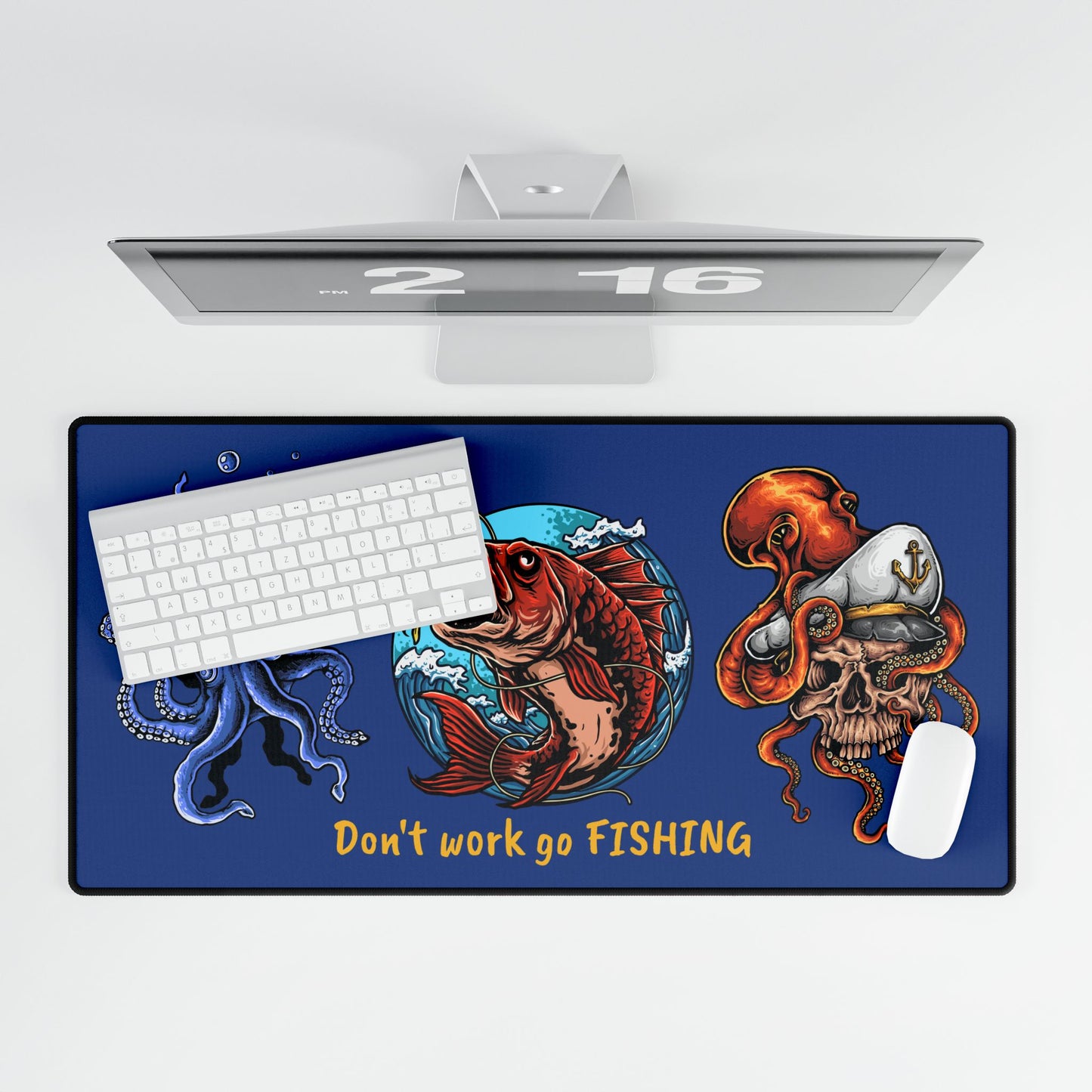 Aussie Go fishing Desk Mat