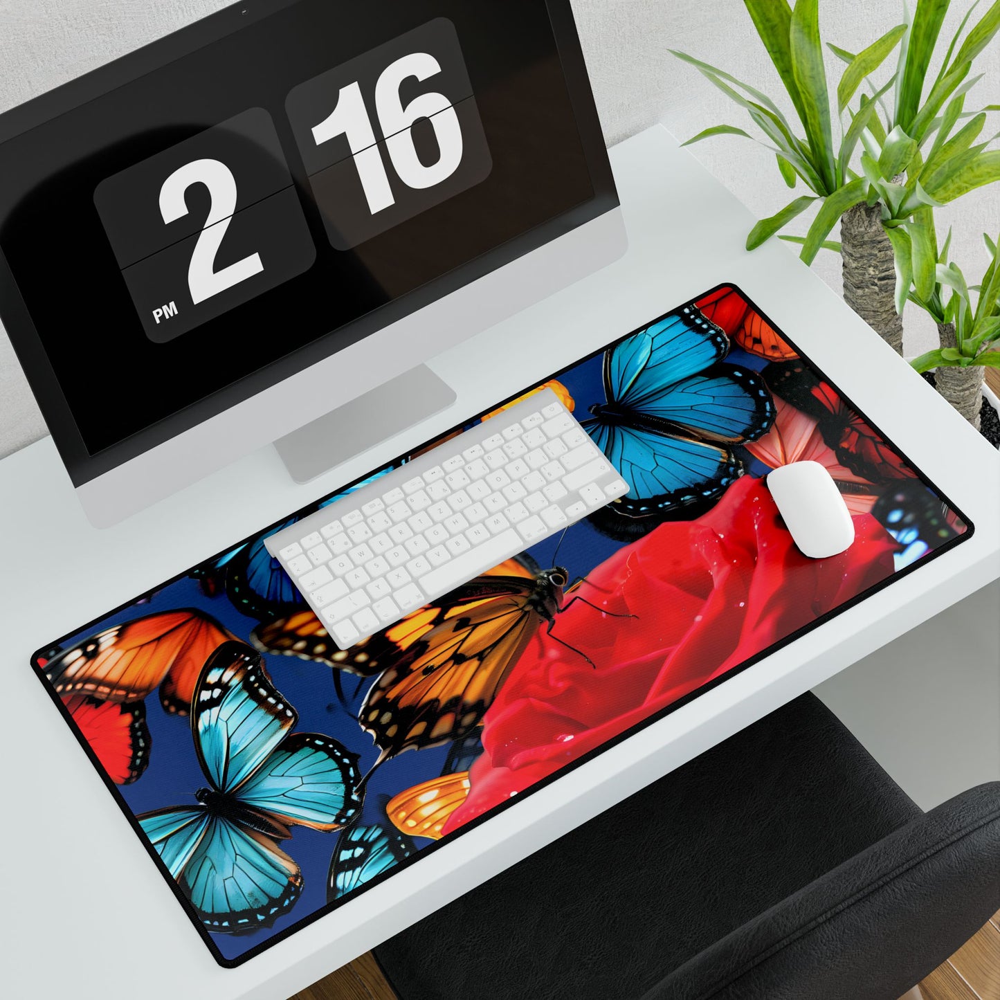 Butterflies Desk Mat