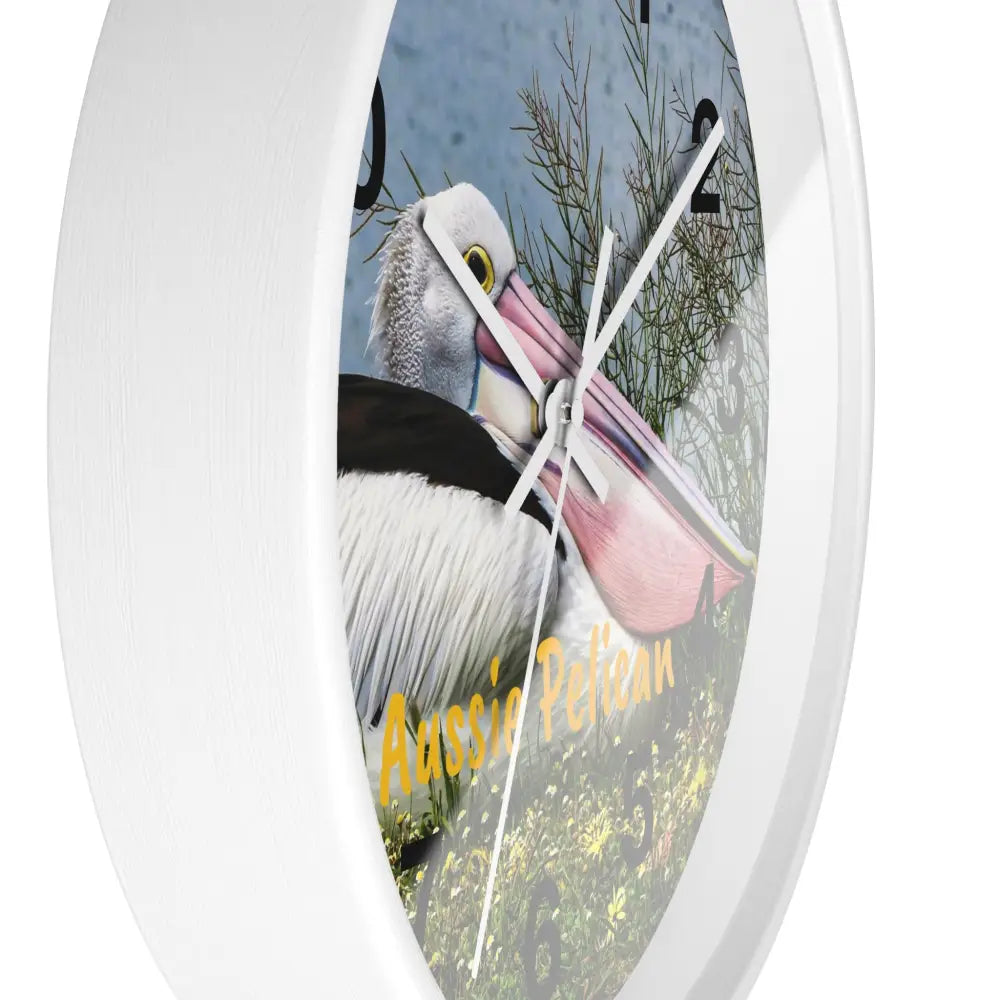 Aussie Pelican Wall Clock