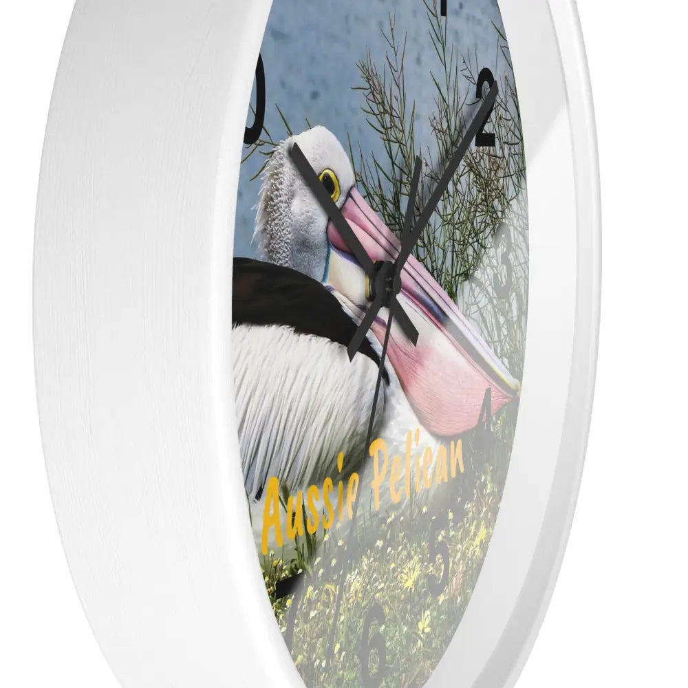 Aussie Pelican Wall Clock