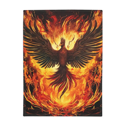 Aussie Fire Bird Plush Fleece Blanket - Tony's Aussie Prints