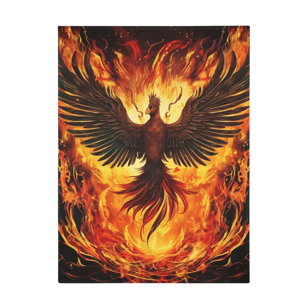 Aussie Fire Bird Plush Fleece Blanket - Tony's Aussie Prints