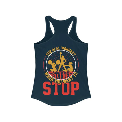 Women's Racerback Tank - Slim Fit Lightweight Ideal for Active Lifestyle - Tony's Aussie Prints