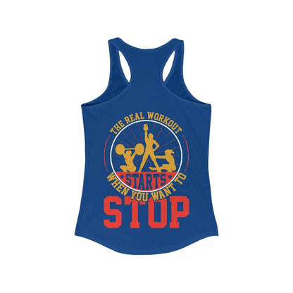 Women's Racerback Tank - Slim Fit Lightweight Ideal for Active Lifestyle - Tony's Aussie Prints