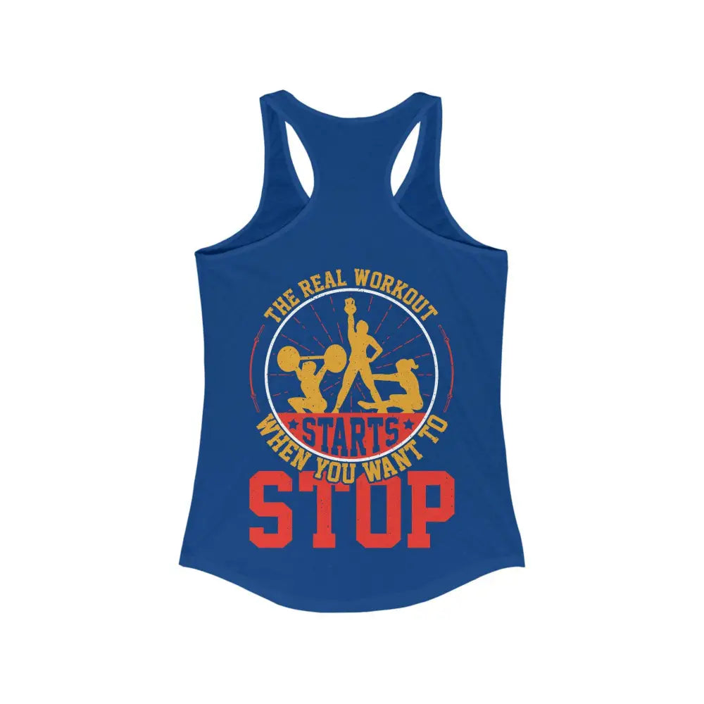 Women's Racerback Tank - Slim Fit Lightweight Ideal for Active Lifestyle - Tony's Aussie Prints