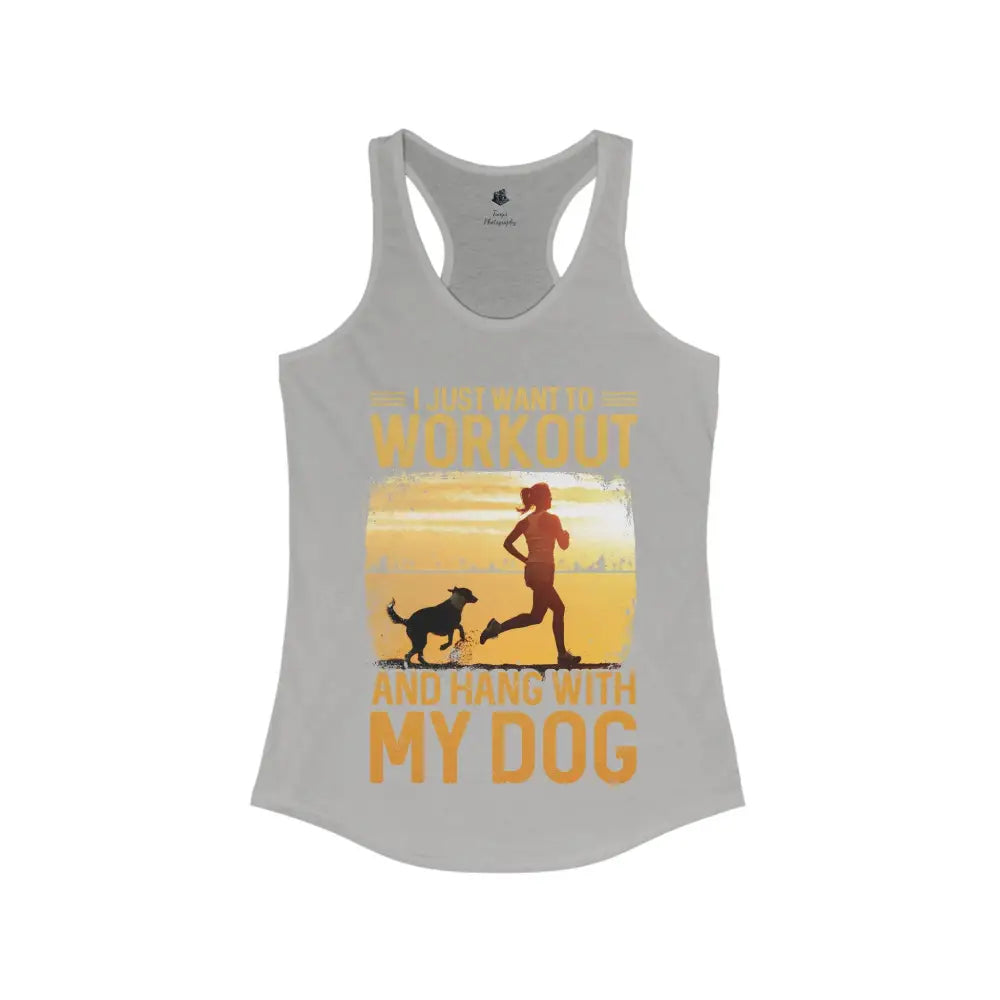 Women's Racerback Tank - Slim Fit Lightweight Ideal for Active Lifestyle - Tony's Aussie Prints