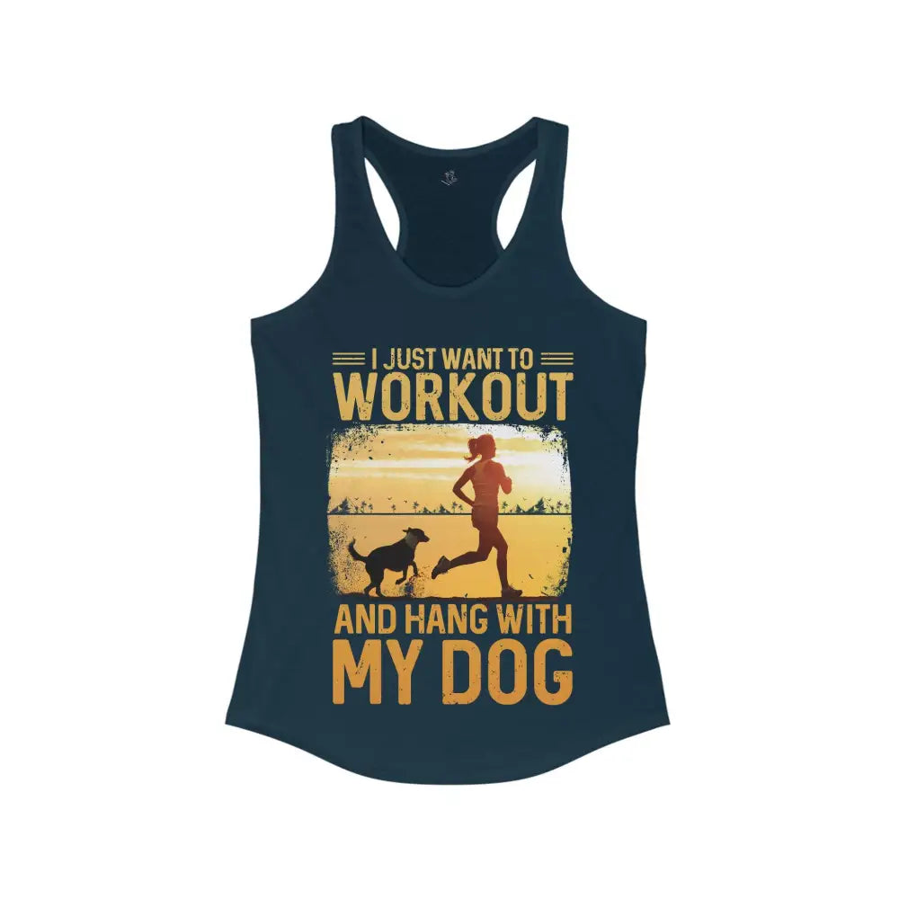 Women's Racerback Tank - Slim Fit Lightweight Ideal for Active Lifestyle - Tony's Aussie Prints