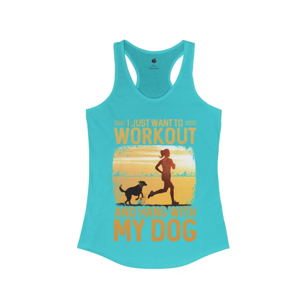 Women's Racerback Tank - Slim Fit Lightweight Ideal for Active Lifestyle - Tony's Aussie Prints