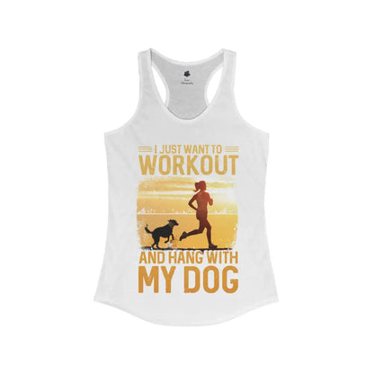 Women's Racerback Tank - Slim Fit Lightweight Ideal for Active Lifestyle - Tony's Aussie Prints